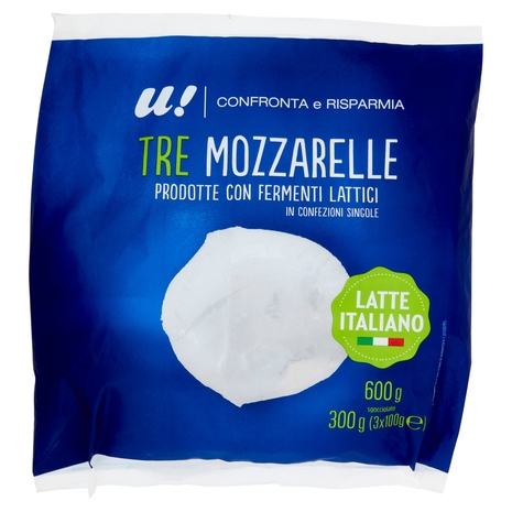 Mozzarella, 3x100 g